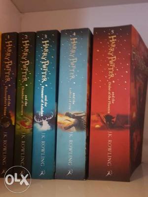 Unused Harry Potter original books volume 1 to 5