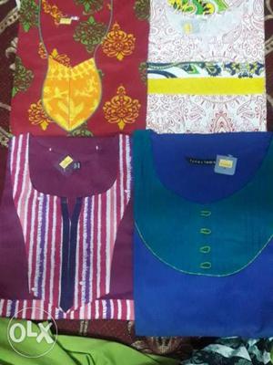  for 4 cotton kurtis have more stock of these