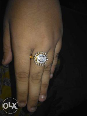 0.58 ct diamond ring (genuine) Mrp ₹.