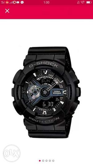 Black Casio G-Shock Digital Watch