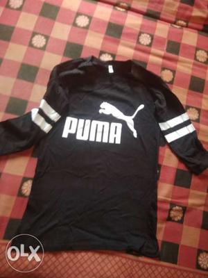 Black Puma Sweatshirt