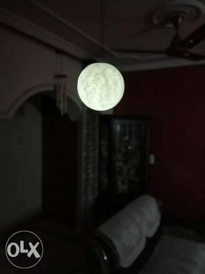 Brand new 3D printed Moon lamp 10cm dual color