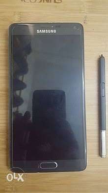 Dead note 4 only box and phone slightly