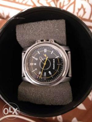 Fastrack watch,not an year old withe bill and