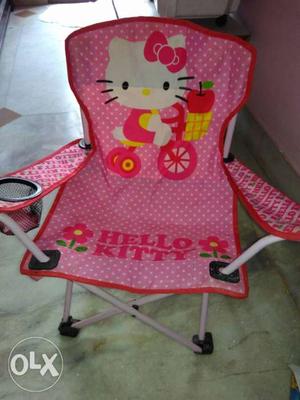 Hello kitty foldable kids chair