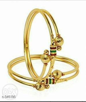 Home delivery, Gold-colored Bangles