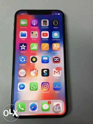 I phone X 64GB all accessories and 4 month old