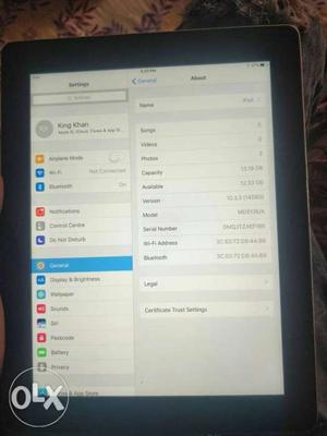 Ipad 4 wifi 16 gb excellent condition perfectly