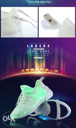 LED shoes (men and women) (USB CHARGING)