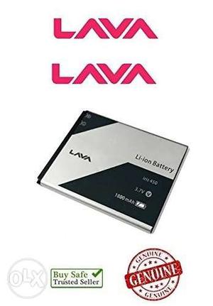 Lava (Xolo) 100% original battery (100% genuine)
