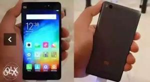 Mi4i 4g phone with Ram 2gb + Rom 32gb without any scratch in