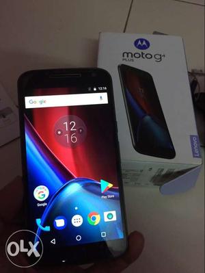 Mint condition Moto g4 plus, Black 32 GB, with