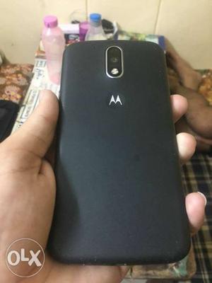 Moto G4 Plus Very less used and almost new condition with no