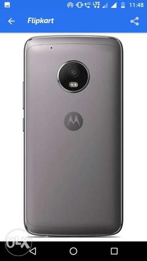 Moto g5 plus grey black, 8 month old with bill