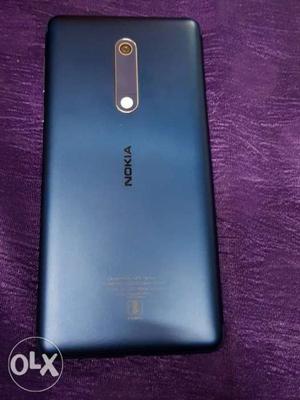 Nokia 5 full new box pack only 20 days use with