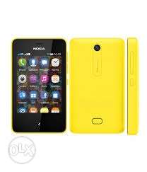 Nokia asha 501(yellow colour)
