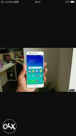 Oppo f3 5month old good condition bill,&