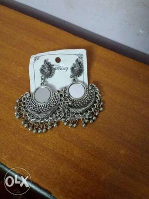 Oxidized earrings