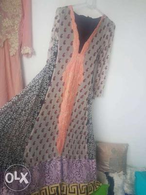 Pakistani sana safinaz gown dress with blavk