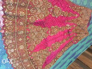 Pre loved lehenga, used only once. original price