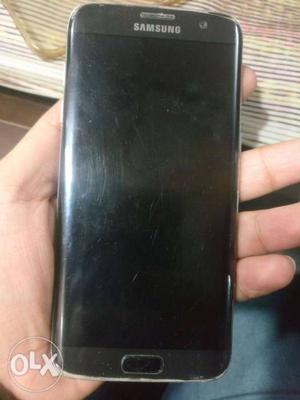 S7 edge black colour with bill box out of warranty