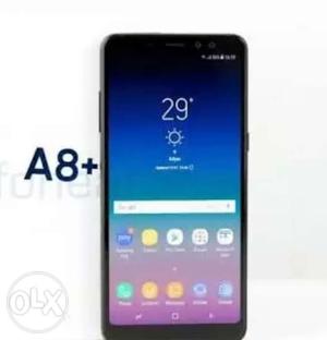 Samsung Galaxy A8 Plus Black brand new months