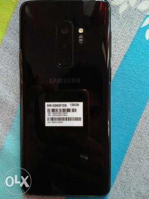 Samsung Galaxy S9 plus with Bill Box full