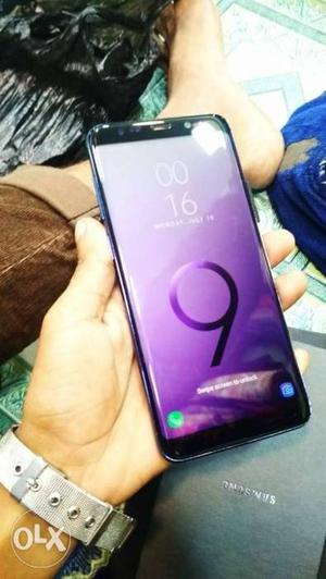 Samsung S9 plus 64 GB Ram 128 GB 3 month old bill