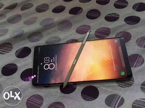 Samsung galaxy note 8... Mapple gold.. with..
