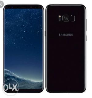 Samsung s8 Black 64gb 7 months old in scratchless