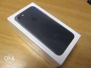 Sealed box pack iPhone 7 32 GB black.