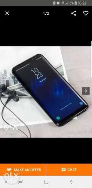 Sell my s8 one year old and now 1 year warranty