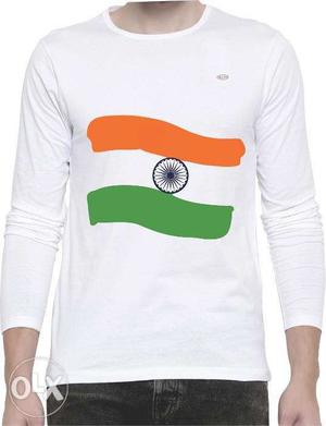Style Eva - Indian Flag Printed T-Shirts Collections for Men
