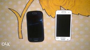 Two samsung 3g mobile phones 1.samsung s dues 2