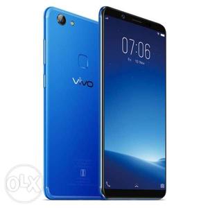 Vivo v7 plus energetic blue 5 month old with bill