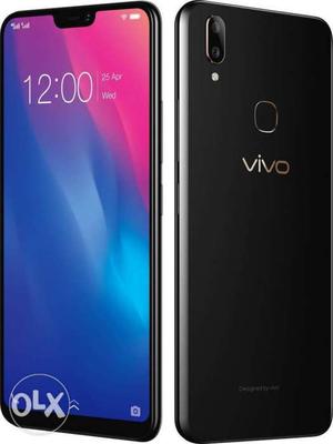 Vivo v9 black colour youth new phone only 4 month