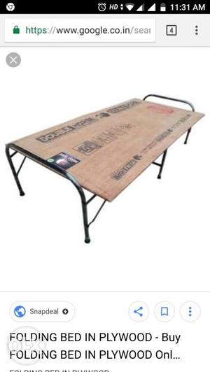 2 new folding bed