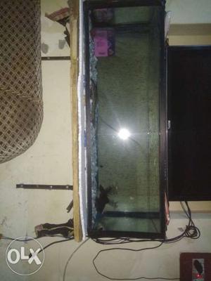 3×1 New handmade fish tank with three fish, and