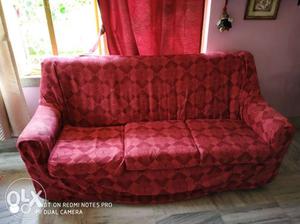 5 seater sofa set (3+1*2) one 3 seater and two