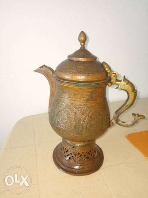 Authentic kashmiri kahwa tea pot
