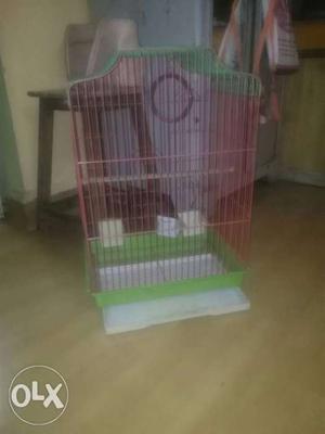 Bird cage at cheap rate. 2.15 ft height × 1.5 ft