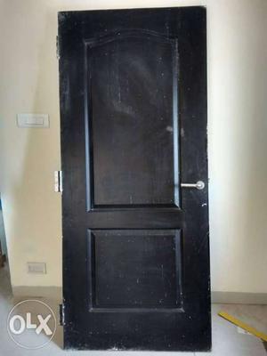 Black 2-panel Door