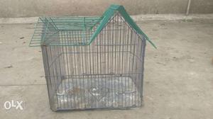 Blue And Green Bird Crate
