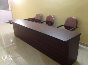 Brand new office table 10ft * 2ft with 3 drawers