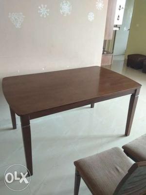 Branded Solid Wood Dining Table in excellent