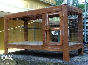 Brown Pet Cage 8 PCs available