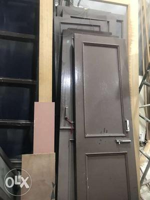 Brown Wooden Door Panels
