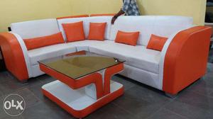 CORNERED L SOFAS recliners also available wid 5 yrs