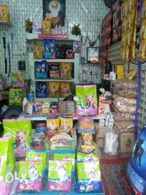 Dog food available.Duggal pet plaza.