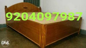 For Sale a beautiful wooden double box type bed